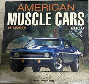 American Muscle Car Calendar 12x12 2006