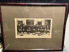 Rare Original Etching Hand Signed in Pencil by Artist Fred Slocombe c1900