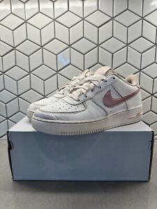 Nike Air Force 1 - White / Pink Glaze - GS 7Y / Women's 8.5 Shoes