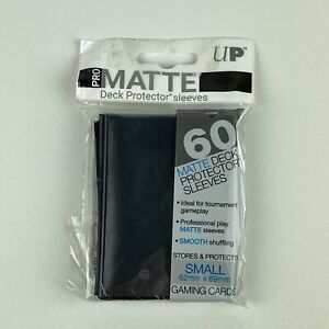 Black Ultra Pro PRO-MATTE Small Size Deck Protector (60ct) Yugioh Card Sleeves