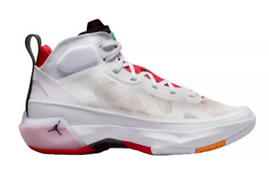 Nike Air Jordan XXXVII 37 'Hare' White White Red Basketball Shoe DD6958-160 Men