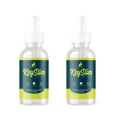 2 Pack - Keyslim Supplement Drops, Full Body  Management, Formula Liquid Drops