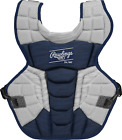 Velo 2.0 Adult NOCSAE Baseball Catcher'S Chest Protector, Navy and White, 17, CP