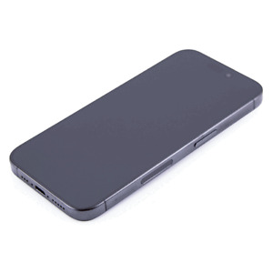 Apple iPhone 15 Pro 128GB Black Titanium Factory Unlocked MTQM3LL/A Smartphone
