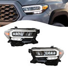 For 2016-2023 Toyota Tacoma Pair Full LED Headlight W/DRL Sequential Signal Lamp (For: 2021 Tacoma)