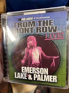 Emerson Lake & Palmer: From The Front Row LIVE (Audio DVD,2003,Dolby Digital 5.1