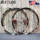 BUCKLOS MTB Bike Wheelset 26/27.5/29 inch Front Rear Wheel Carbon Hub Disc Brake