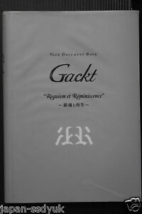 Gackt - Requiem et Reminisence Tour Document Book - from Japan