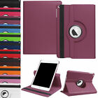 For iPad 9.7 6th 5th Generation 2018 360° Rotating Flip Stand Leather Case Cover