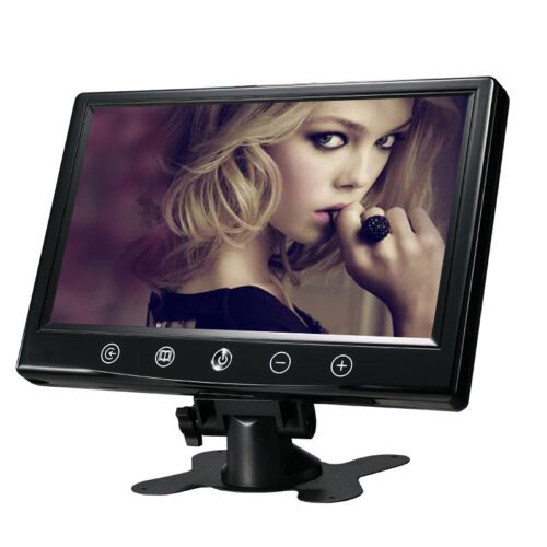 9 Inch Ultra Thin TFT-LCD Color 2 Video Input Headrest Car Rear View Monitor