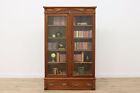 New ListingVictorian Eastlake Antique Carved Cherry Bookcase or Display #48746