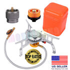 3700W Portable Backpacking Stove with Piezo Ignition w/ 3 Kinds of Gas Canister