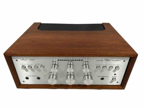 Marantz 1060 Integrated Amplifier With Wooden Case, Professionally Restored