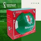 FIFA World Cup Qatar 2022 Team Mexico Soccer Ball Souvenir Display, Licensed
