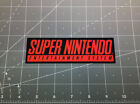 Super Nintendo SNES video game logo decal sticker retro 90s Mario World Zelda