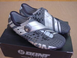 New Bont Helix carbon cycling shoes Reflex Havoc grey reflective euro size 46.5