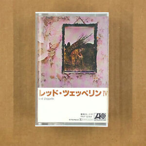 LED ZEPPELIN UNTITLED Cassette Tape ZoSo JAPAN RELEASE Reissue Complete Rare