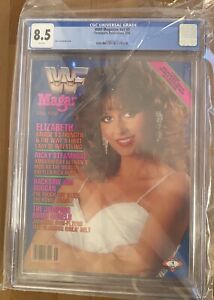 WWF WWE Magazine May 1988 CGC 8.5 MISS ELIZABETH Vintage Wrestling