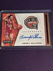 2019-20 Panini Chronicles - Hall of Fame Autographs Red #HF-LWI Lenny Wilkens