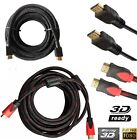 Premium HDMI Cable Cord 1.4 HD 1080P HDTV LCD LED PS4 XBOX 3D BLURAY Cable LOT