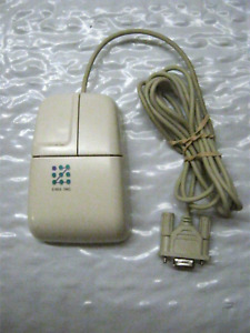 Z-NIX, Inc. E6QMOUSE 2 Button DB-9 Vintage Model X31 Computer PC Mouse