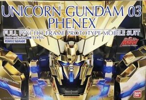 Premium Bandai PG RX-0 UNICORN GUNDAM 03 PHENEX 1/60 NARRATIVE Ver Gold Figure