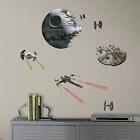 Star Wars Death Star Tie Fighter & X-Wing Peel and Stick Wall Decals by RoomM...