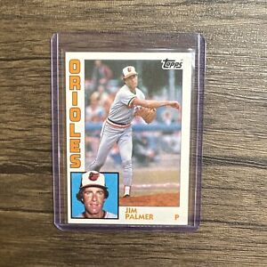 1984 Topps Jim Palmer #750 Baseball Card Baltimore Orioles HOF