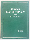 1972 BLACKS LAW DICTIONARY, Revised 4th Edition, West Publishing, VERY GOOD Cond
