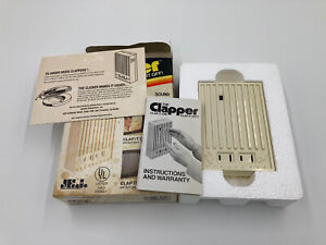 The Clapper --Vintage 1984 Original Authentic  In Box --Clap On Clap Off EUC