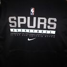 Nike NBA Authentics Engineered Spurs Sleeveless Hoodie Size Large-Tall CN6259-01
