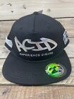 Acid Experience Cigars Hat 20th Anniversary 1999-2019 Black Silver Snapback Cap