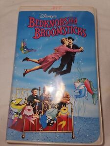 New ListingBedknobs and Broomsticks (VHS 1997 Clamshell) See pics of writing on top