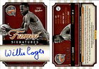 2009-10 Hall of Fame Famed Signatures #64 Willie Cager/899 AUTO - NM-MT