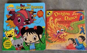 New ListingLot Dragon Dance: A Chinese New Year HARDCOVER pop-up & Lift-the-Flap Book