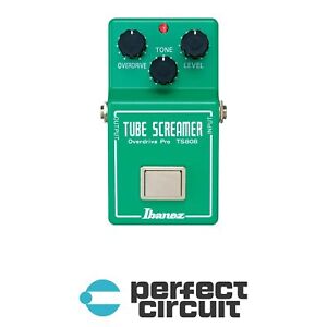 Ibanez TS808 Tube Screamer Overdrive Pedal EFFECTS - DEMO - PERFECT CIRCUIT