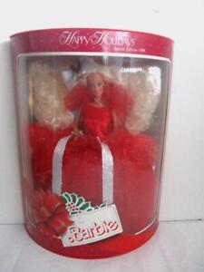 1988 Mattel Happy Holidays Barbie #1703 NRFB First In Series
