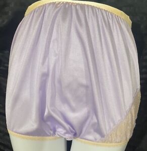 Custom Soft Lavender Panties Sz 9 Wide Gusset