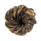 Hair Scrunchie Elastic Hair Bun Wavy Curly Messy Donut Tweezer Hair Extension