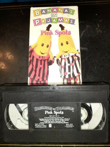 Bananas in Pajamas - Pink Spots (VHS, 1996) *BUY 2 GET 1 FREE