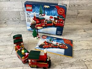 LEGO #40138 Christmas Train Assembled Complete with Box and Instruction Manual