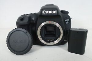 Canon EOS 7D Mark II 20.2MP Digital Camera Body Shutter Count 26545 Free Ship!!!