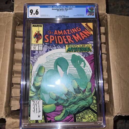 Amazing Spider-Man #311 CGC 9.6 White Pages McFarlane Marvel 1988 Fresh Slab