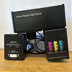 Vintage Vivitar VI 6 Dioptic Light Source Enlarger w/Power Supply Dark Room USA