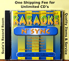 CD+G Karaoke N'Sync Teen -I Want You Back -U Drive Me Crazy -Tearin' Up My Heart
