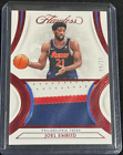 2021-22 Panini Flawless Joel Embiid Ruby Tri-Color GAME USED Patch! /15 MVP!