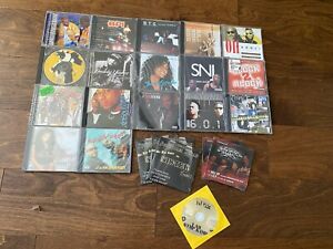 cd collection lot of 90+ CDs Hip Hop / Different Types / Soul RnB Rap Rock
