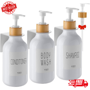 Shampoo and Conditioner Dispenser, Body Wash Shower Soap Dispenser Wall