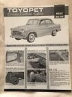 1962 - 1967 Toyota Toyopet Crown Sales Brochures Lot of 5 - original