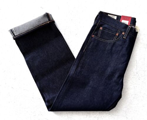 Levi's Levis Nwt Mens 150th 501 Selvedge Raw Shrink to Fit Denim Jeans 005013429